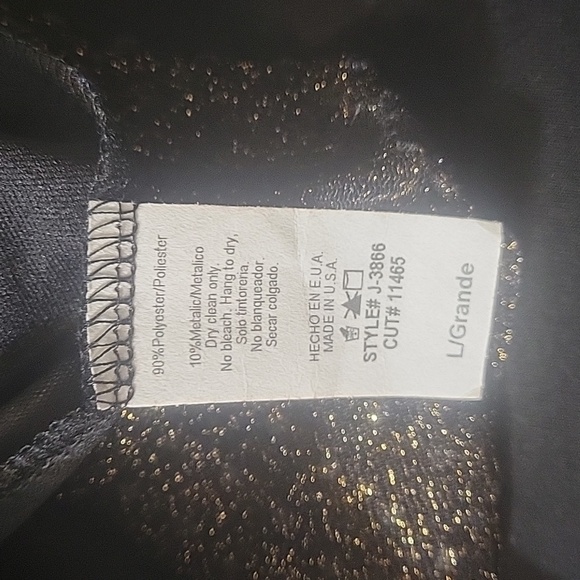 Dressy black top - Picture 3 of 5